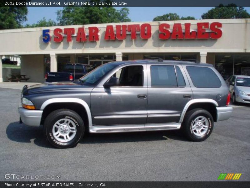 Graphite Metallic / Dark Slate Gray 2003 Dodge Durango SLT 4x4