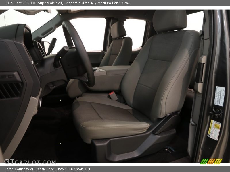 Magnetic Metallic / Medium Earth Gray 2015 Ford F150 XL SuperCab 4x4