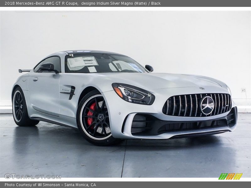  2018 AMG GT R Coupe designo Iridium Silver Magno (Matte)