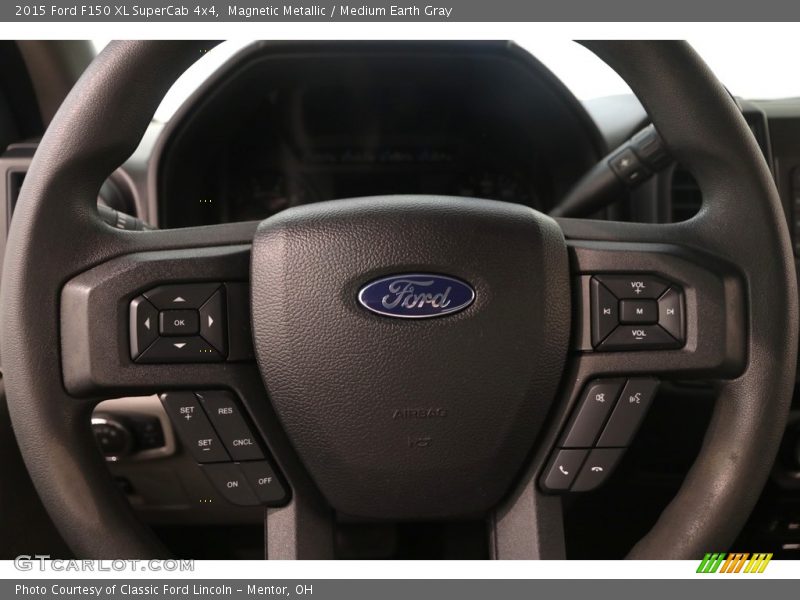 Magnetic Metallic / Medium Earth Gray 2015 Ford F150 XL SuperCab 4x4