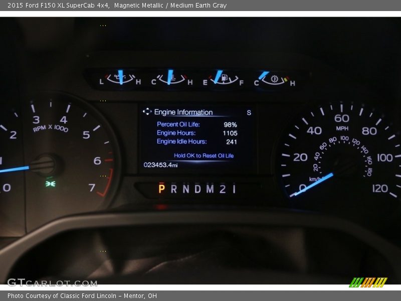 Magnetic Metallic / Medium Earth Gray 2015 Ford F150 XL SuperCab 4x4