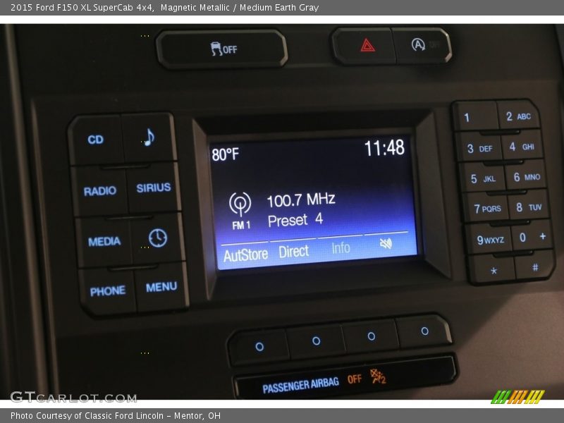 Magnetic Metallic / Medium Earth Gray 2015 Ford F150 XL SuperCab 4x4