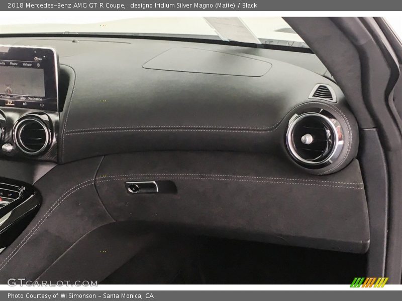 designo Iridium Silver Magno (Matte) / Black 2018 Mercedes-Benz AMG GT R Coupe