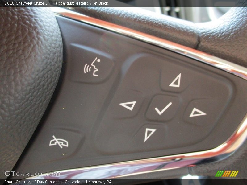 Pepperdust Metallic / Jet Black 2018 Chevrolet Cruze LT
