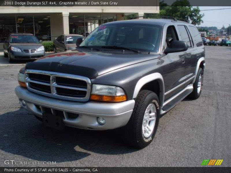 Graphite Metallic / Dark Slate Gray 2003 Dodge Durango SLT 4x4