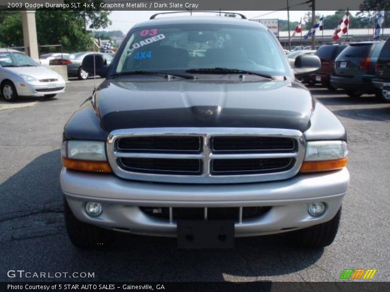 Graphite Metallic / Dark Slate Gray 2003 Dodge Durango SLT 4x4