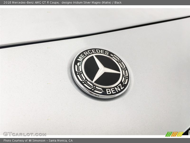 designo Iridium Silver Magno (Matte) / Black 2018 Mercedes-Benz AMG GT R Coupe