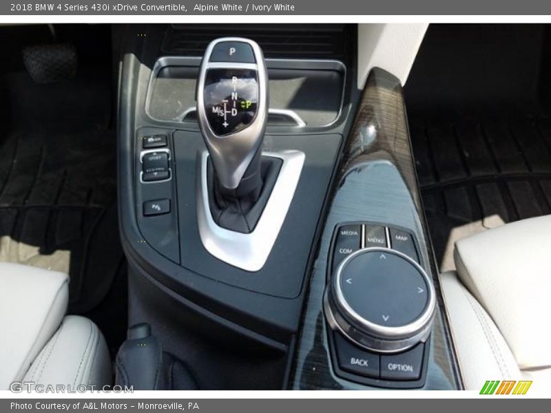Alpine White / Ivory White 2018 BMW 4 Series 430i xDrive Convertible