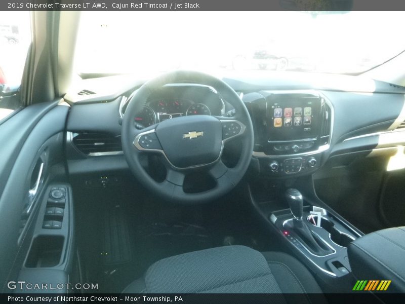 Cajun Red Tintcoat / Jet Black 2019 Chevrolet Traverse LT AWD