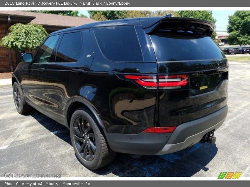 Narvik Black / Ebony/Ebony 2018 Land Rover Discovery HSE Luxury