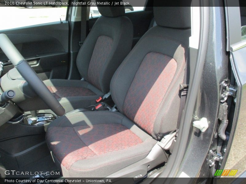 Nightfall Gray Metallic / Jet Black 2018 Chevrolet Sonic LT Hatchback