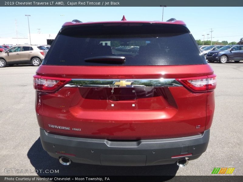 Cajun Red Tintcoat / Jet Black 2019 Chevrolet Traverse LT AWD