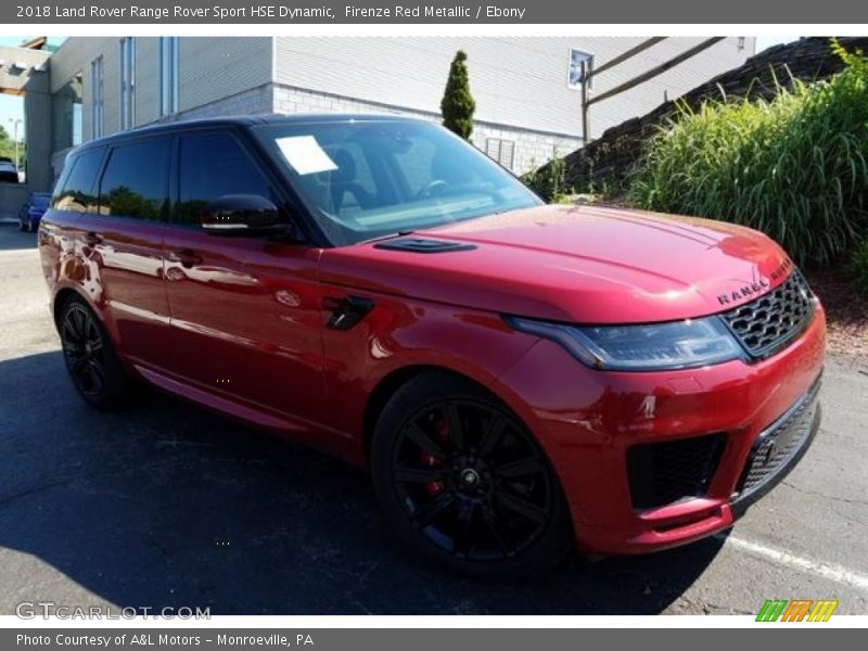 Firenze Red Metallic / Ebony 2018 Land Rover Range Rover Sport HSE Dynamic