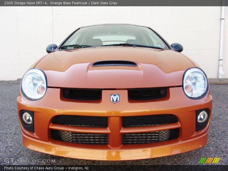 Orange Blast Pearlcoat / Dark Slate Gray 2005 Dodge Neon SRT-4
