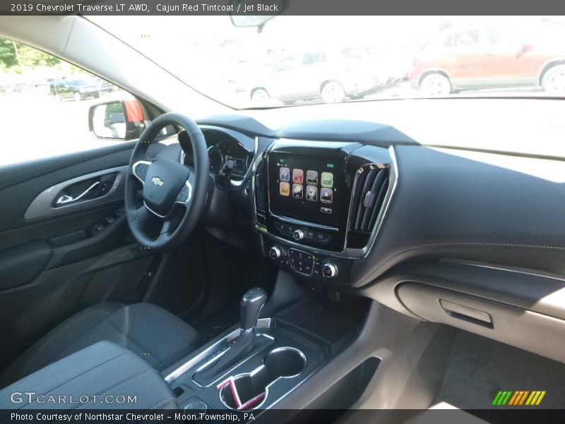 Cajun Red Tintcoat / Jet Black 2019 Chevrolet Traverse LT AWD