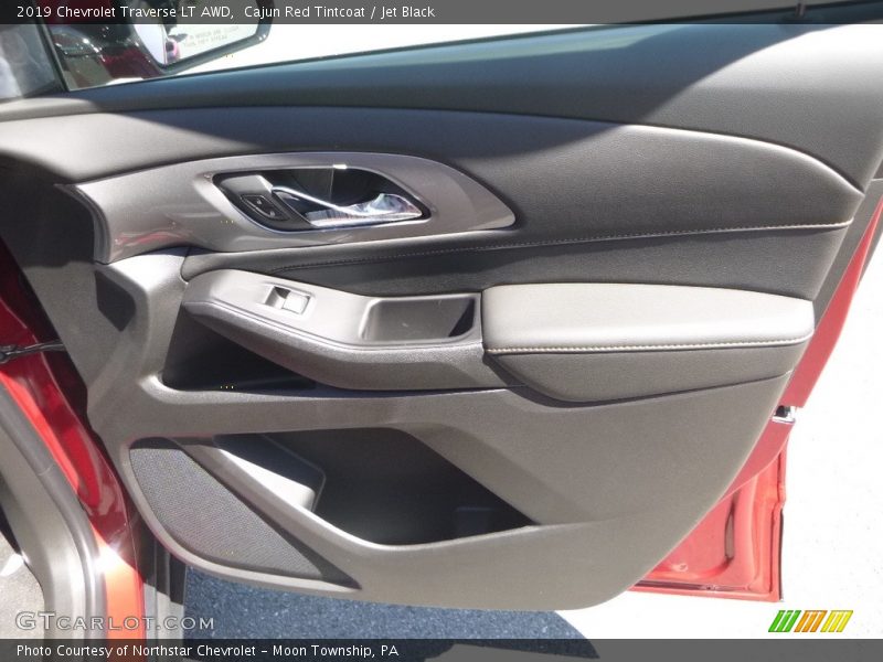 Cajun Red Tintcoat / Jet Black 2019 Chevrolet Traverse LT AWD