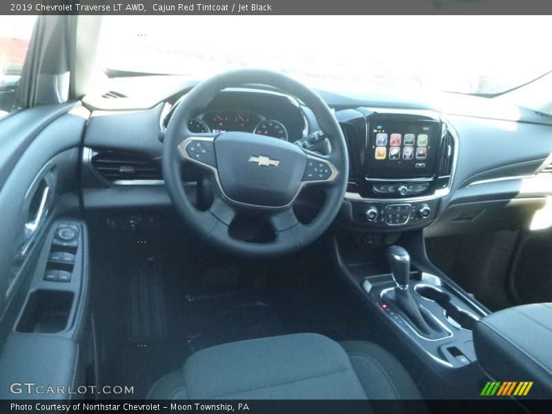 Cajun Red Tintcoat / Jet Black 2019 Chevrolet Traverse LT AWD