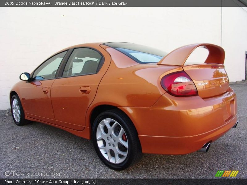 Orange Blast Pearlcoat / Dark Slate Gray 2005 Dodge Neon SRT-4