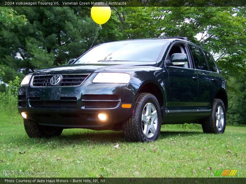 Venetian Green Metallic / Anthracite 2004 Volkswagen Touareg V6