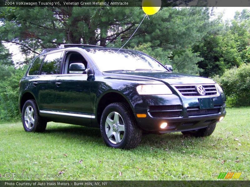 Venetian Green Metallic / Anthracite 2004 Volkswagen Touareg V6