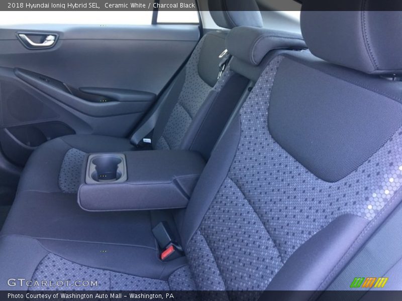 Ceramic White / Charcoal Black 2018 Hyundai Ioniq Hybrid SEL
