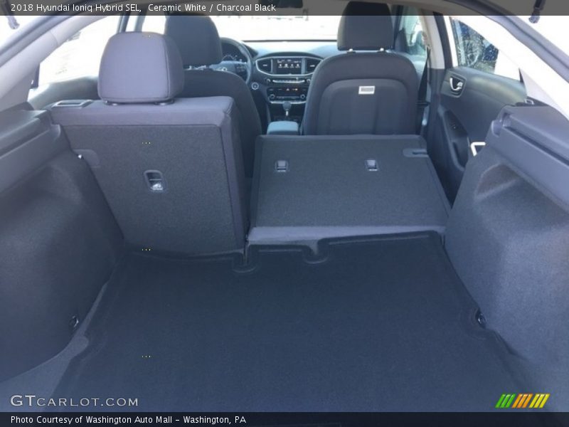 Ceramic White / Charcoal Black 2018 Hyundai Ioniq Hybrid SEL