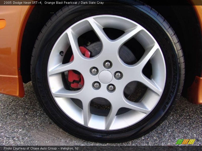 Orange Blast Pearlcoat / Dark Slate Gray 2005 Dodge Neon SRT-4