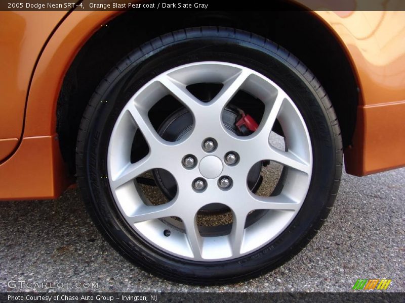 Orange Blast Pearlcoat / Dark Slate Gray 2005 Dodge Neon SRT-4
