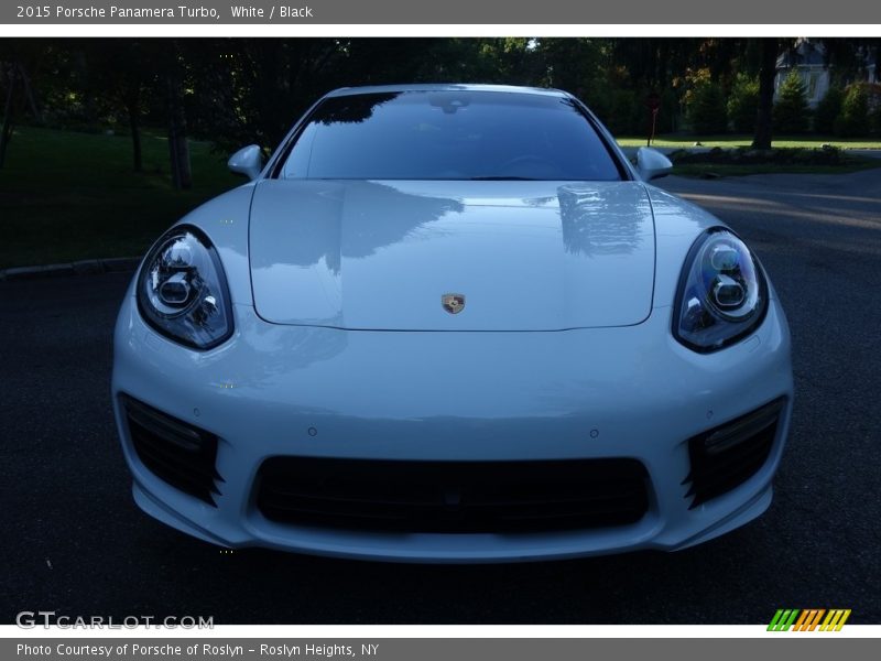 White / Black 2015 Porsche Panamera Turbo