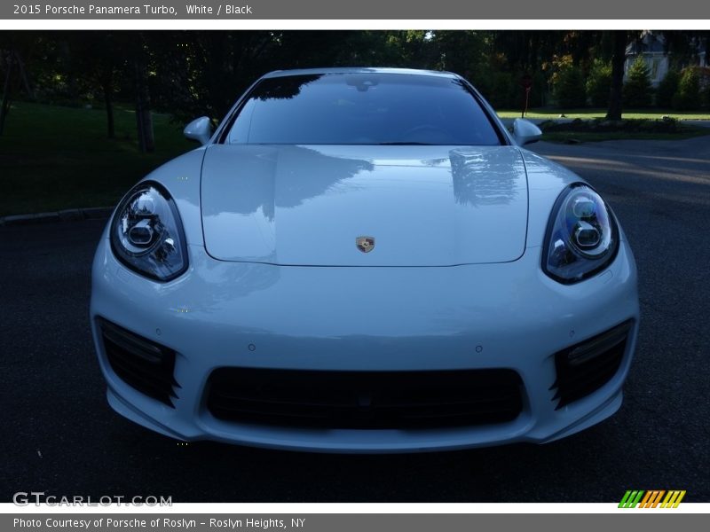 White / Black 2015 Porsche Panamera Turbo