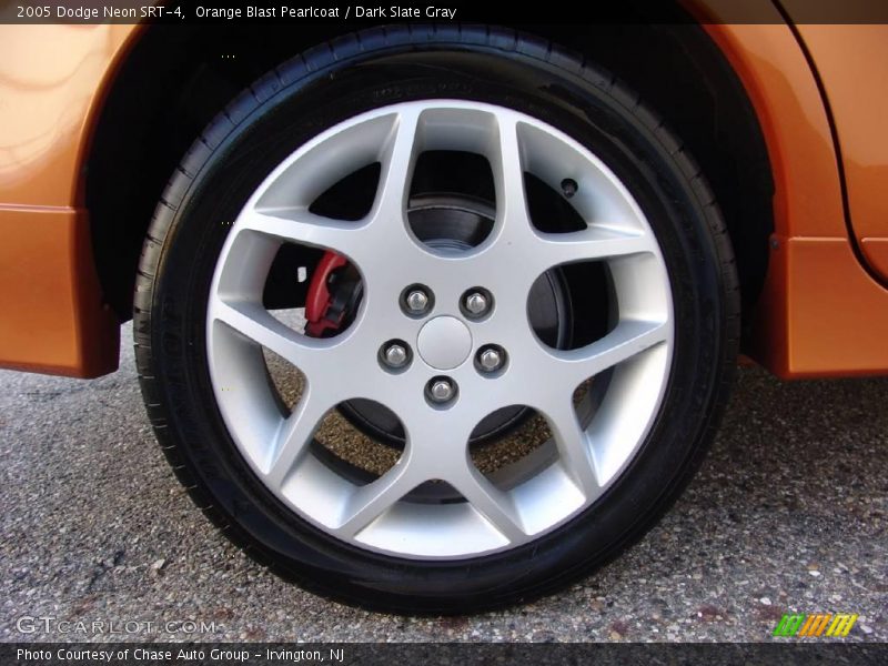 Orange Blast Pearlcoat / Dark Slate Gray 2005 Dodge Neon SRT-4