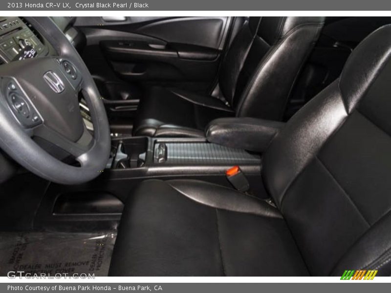 Crystal Black Pearl / Black 2013 Honda CR-V LX