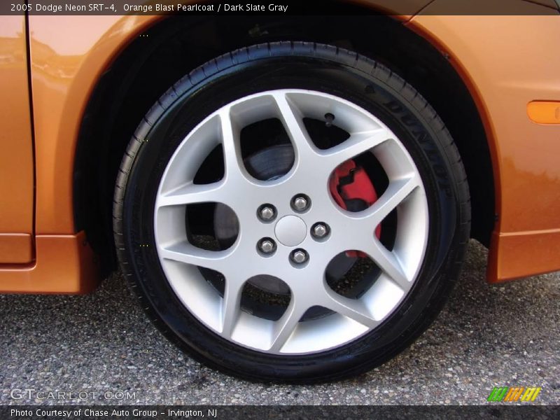 Orange Blast Pearlcoat / Dark Slate Gray 2005 Dodge Neon SRT-4