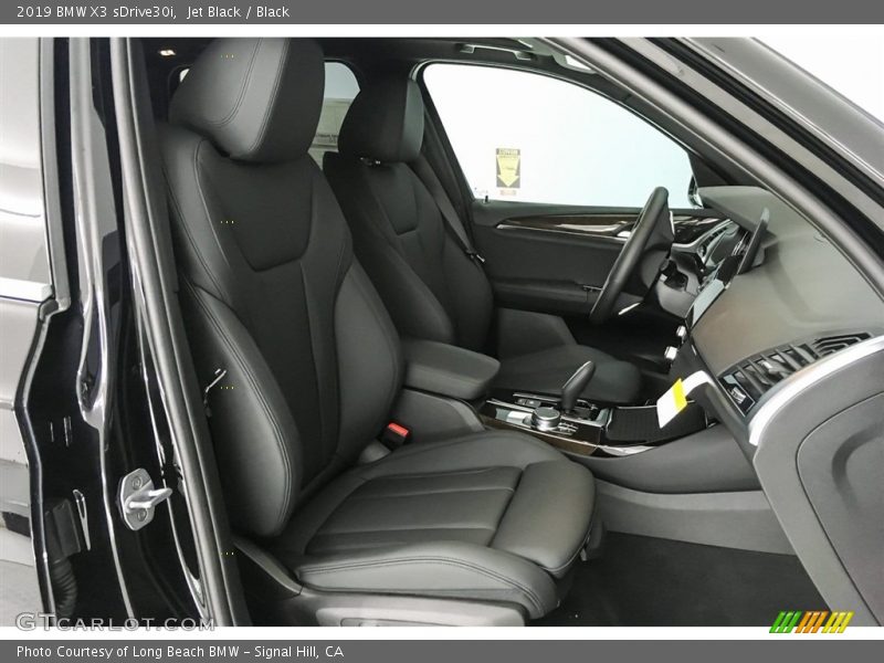 Jet Black / Black 2019 BMW X3 sDrive30i