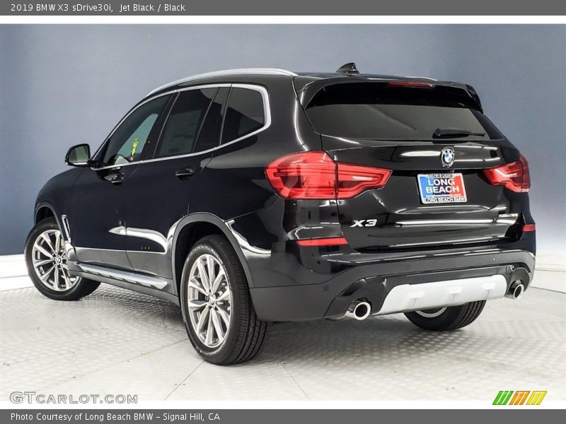 Jet Black / Black 2019 BMW X3 sDrive30i