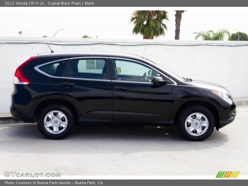 Crystal Black Pearl / Black 2013 Honda CR-V LX