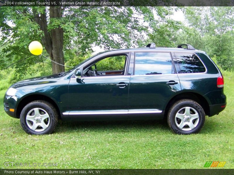 Venetian Green Metallic / Anthracite 2004 Volkswagen Touareg V6
