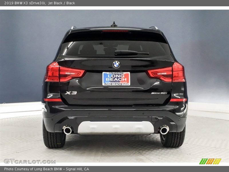 Jet Black / Black 2019 BMW X3 sDrive30i