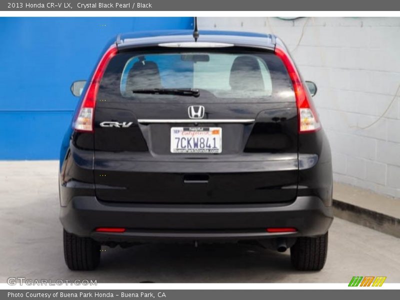 Crystal Black Pearl / Black 2013 Honda CR-V LX