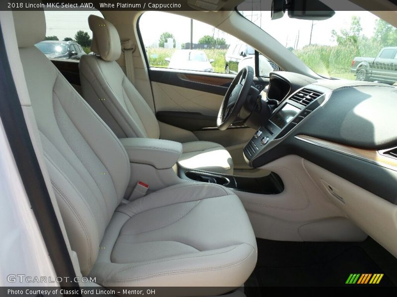 White Platinum / Cappuccino 2018 Lincoln MKC Select AWD