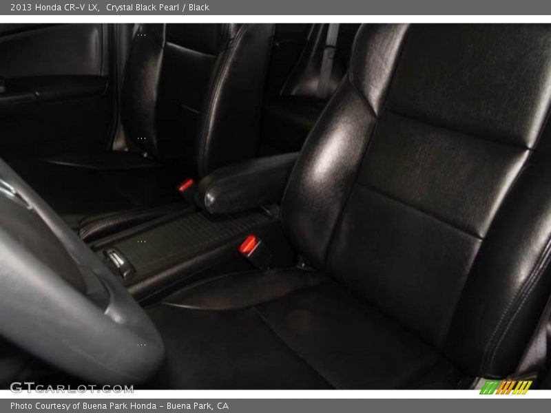 Crystal Black Pearl / Black 2013 Honda CR-V LX
