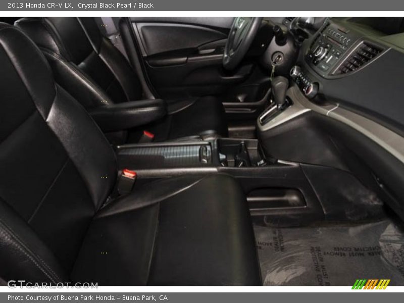 Crystal Black Pearl / Black 2013 Honda CR-V LX