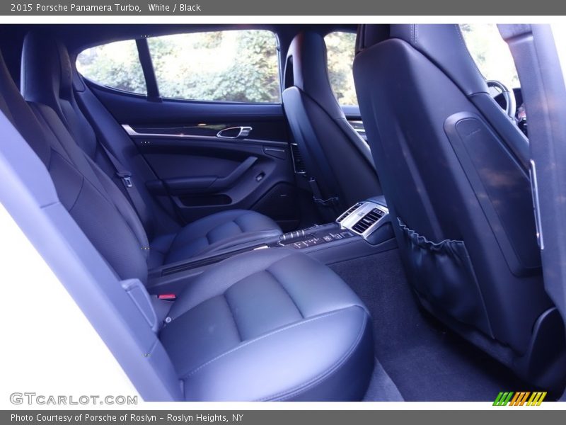 White / Black 2015 Porsche Panamera Turbo