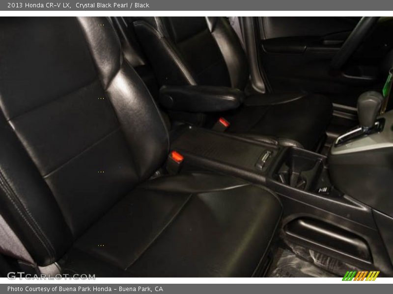 Crystal Black Pearl / Black 2013 Honda CR-V LX