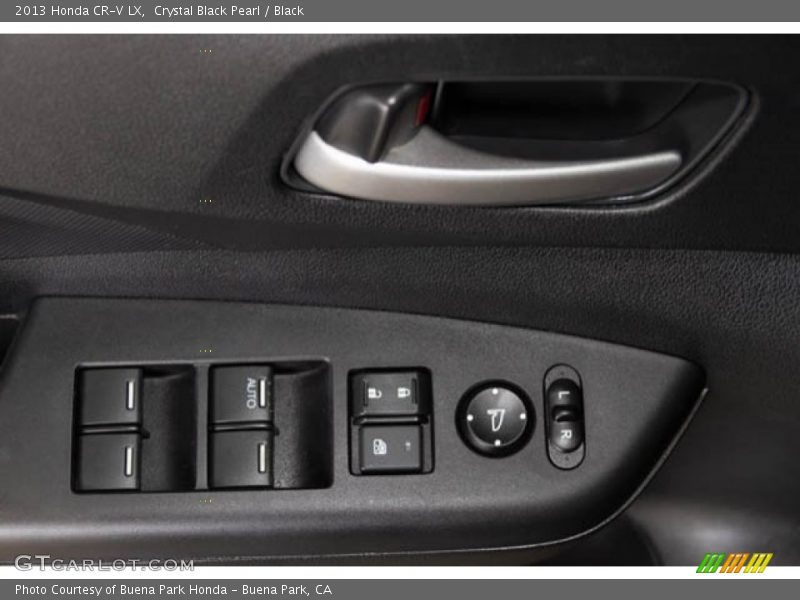 Crystal Black Pearl / Black 2013 Honda CR-V LX