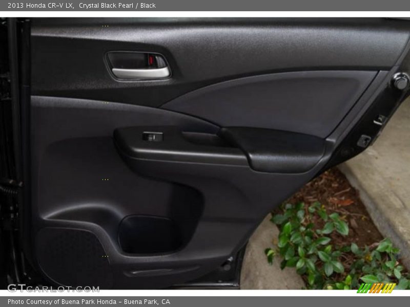 Crystal Black Pearl / Black 2013 Honda CR-V LX