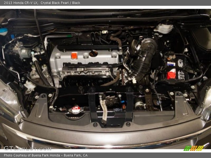 Crystal Black Pearl / Black 2013 Honda CR-V LX