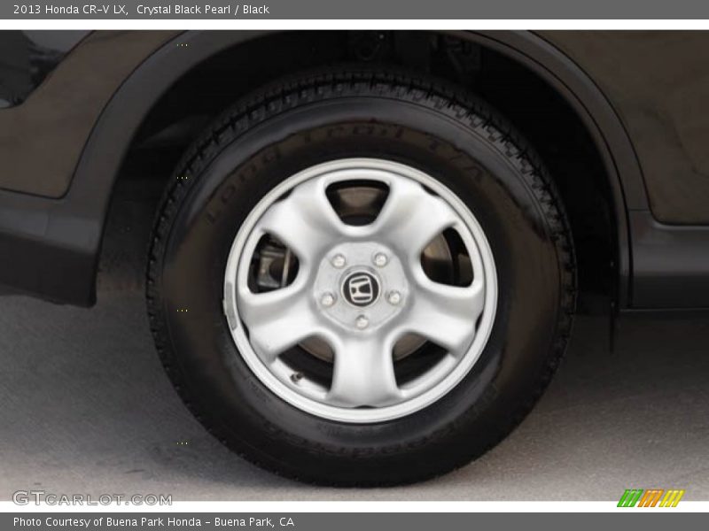 Crystal Black Pearl / Black 2013 Honda CR-V LX