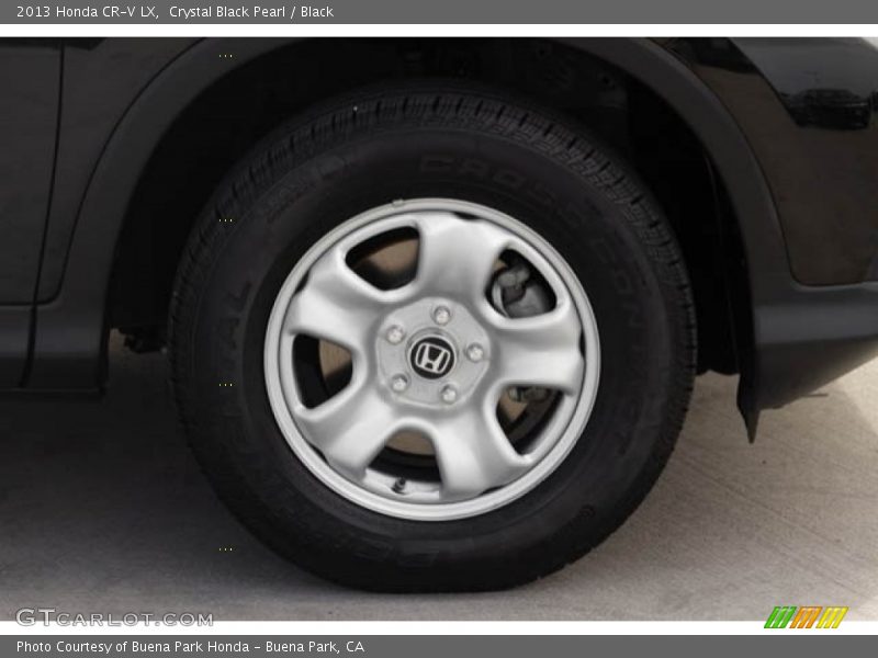 Crystal Black Pearl / Black 2013 Honda CR-V LX