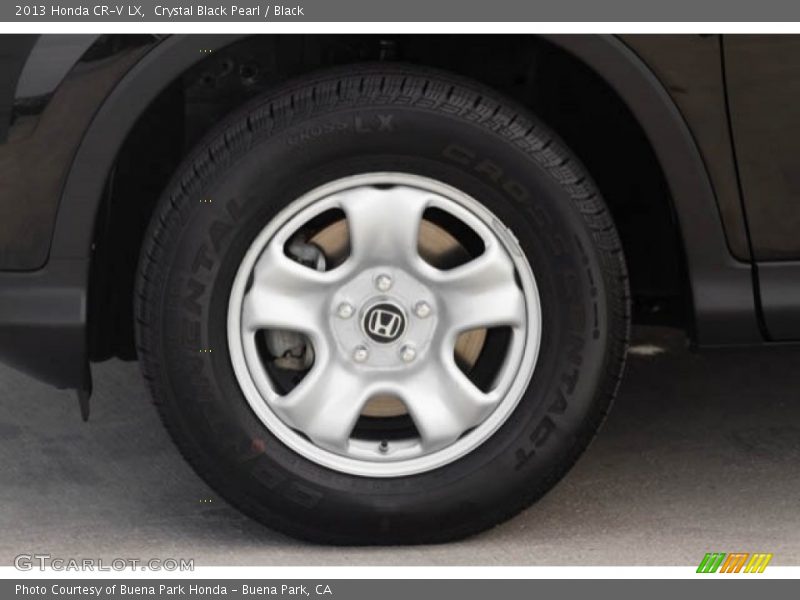 Crystal Black Pearl / Black 2013 Honda CR-V LX